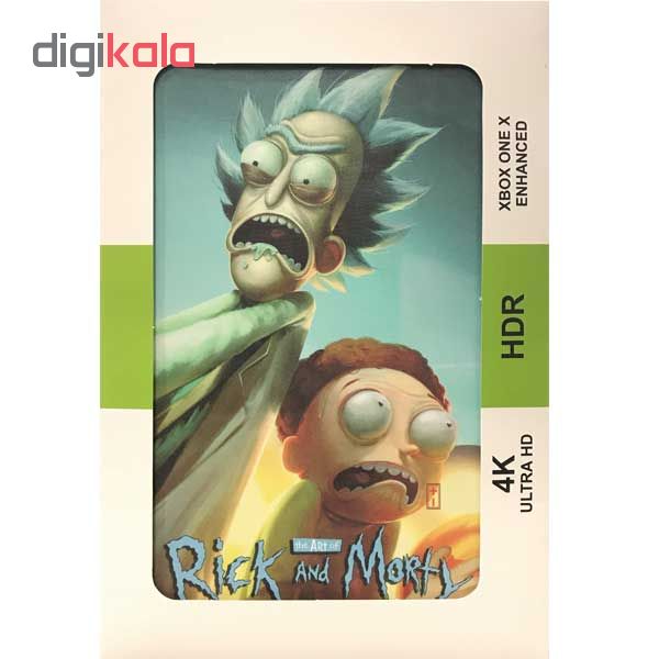 برچسب ایکس باکس وان مدل Rick and Morty