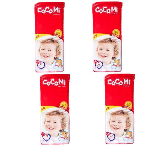پوشک کوکومی مدل Eco34 سایز 5 بسته 4 عددی