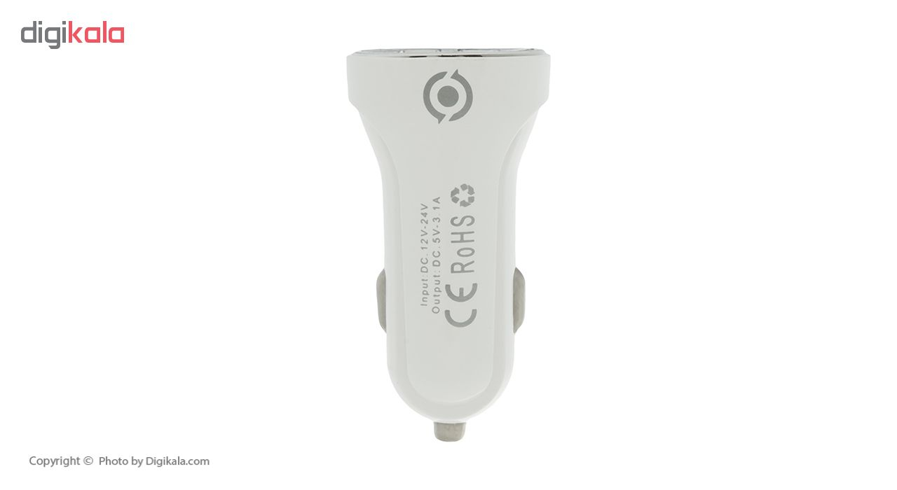 شارژر فندکی آیوان مدل CC-18 به همراه کابل microUSB