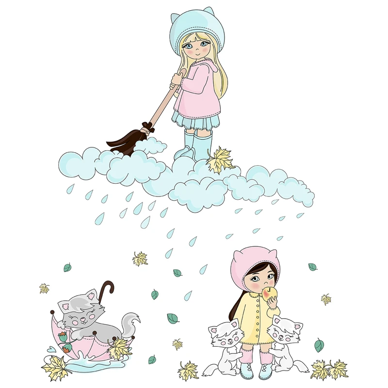 استیکر کودک طرح dokhtarane barani