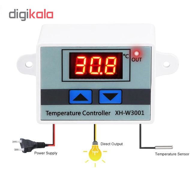 ترموستات دیجیتال کد 24V XH-W3001
