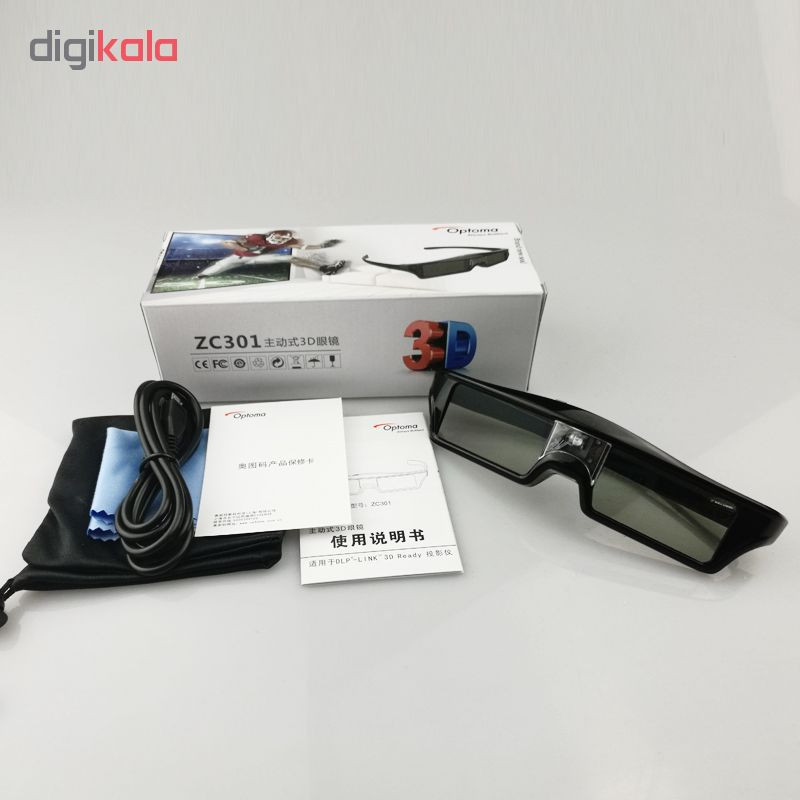 عینک سه بعدی اوپتوما مدل ZC301 2