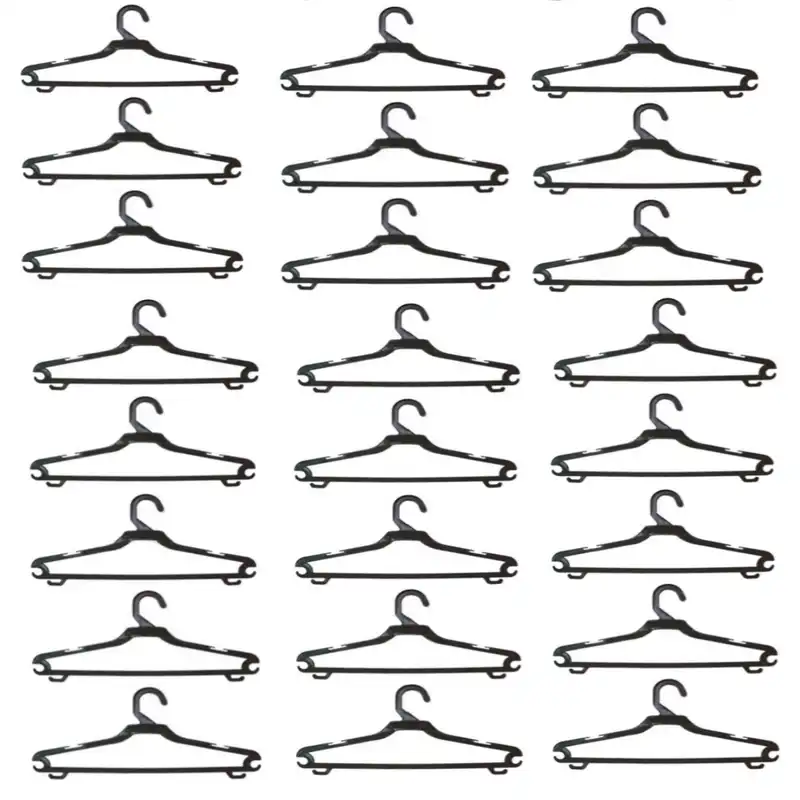 چوب لباسی شیک مدل N24 بسته 24 عددی