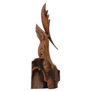 مجسمه طرح گوزن شاخ دار کد sowag-wa-042