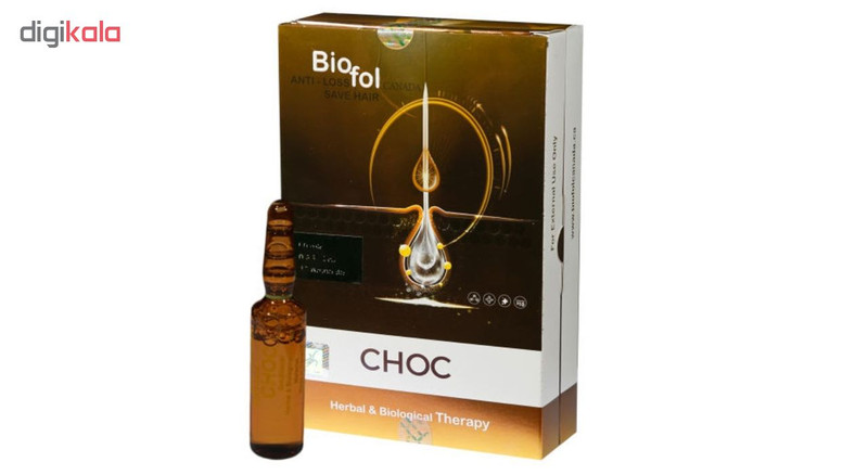 سرم مو بیوفول مدل choc حجم 5 میلی لیتر بسته 10 عددی