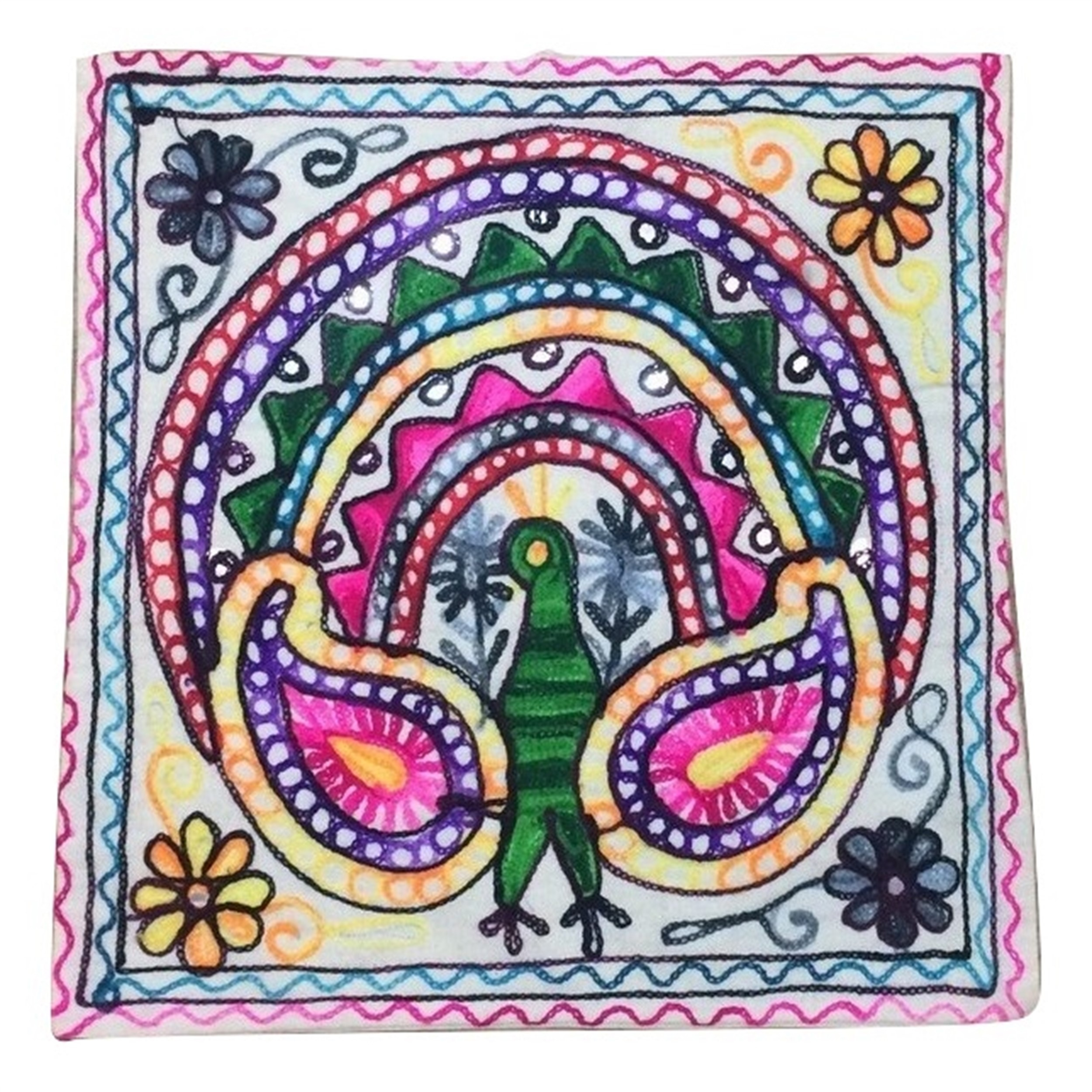 کاور کوسن سوزن دوزی  کد 512