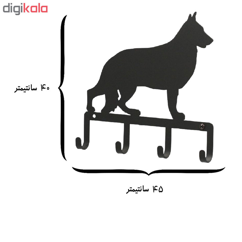 جا لباسی ملو مدل ژرمن شپرد کد KMH8