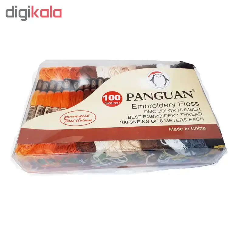 نخ کوبلن پنگوئن کد DMC1 مجموعه 100 عددی