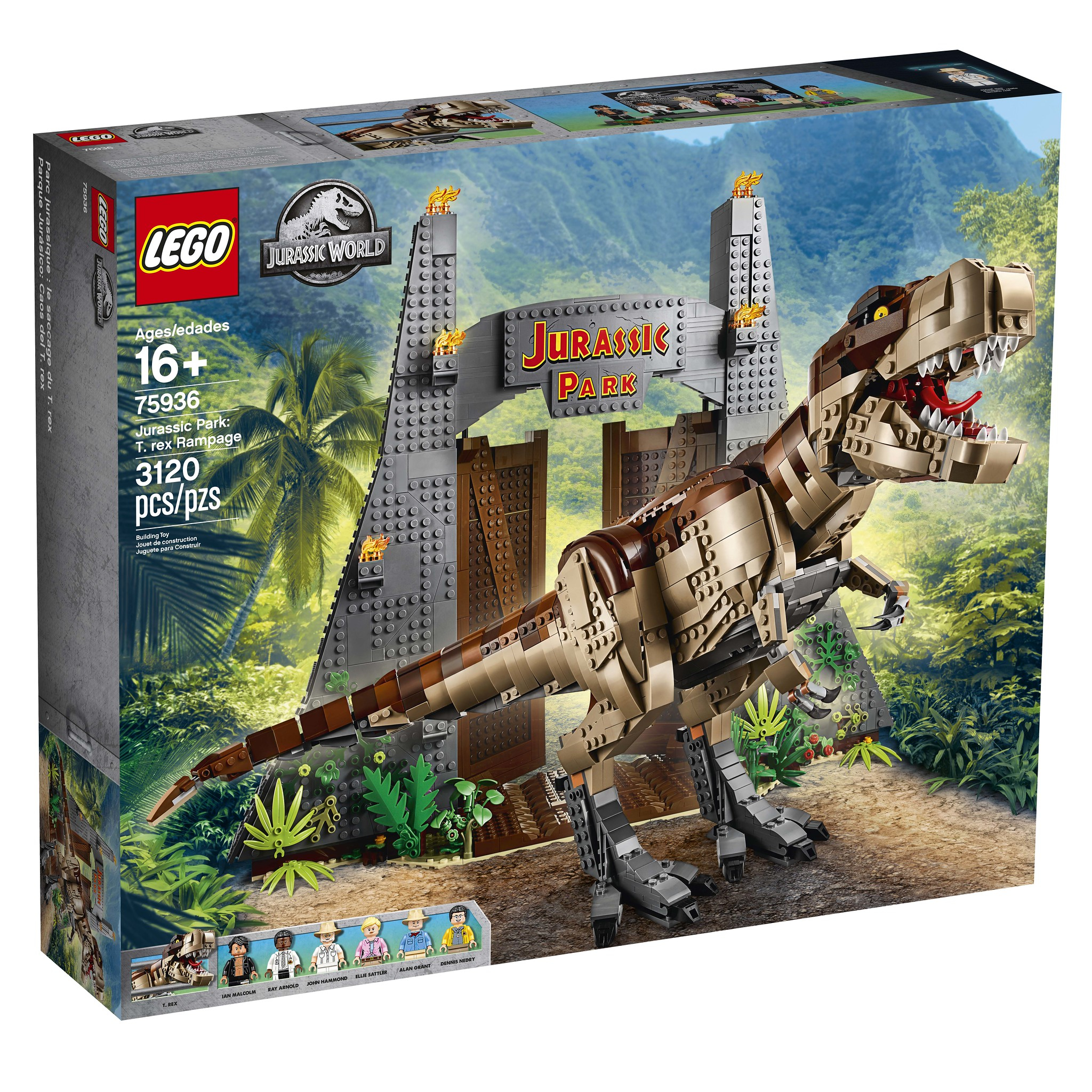 لگو سری Jurassic Park کد 75936