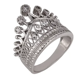 انگشتر نقره زنانه مد و کلاس مدل ایزابلا کد 180102