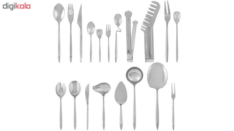 سرویس قاشق و چنگال 125 پارچه سولایتر مدل GO-237