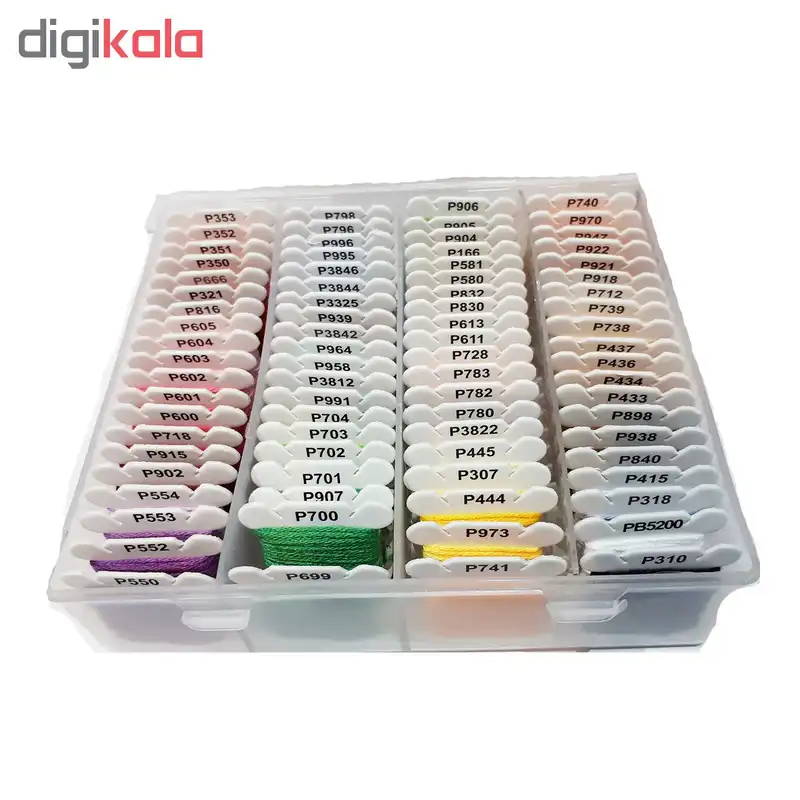 نخ کوبلن پنگوئن کد DMC2 مجموعه 80 عددی