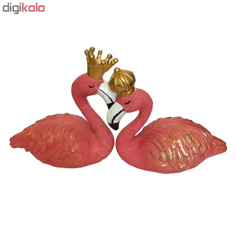 مجسمه طرح فلامینگو کد 252 مجموعه 2 عددی
