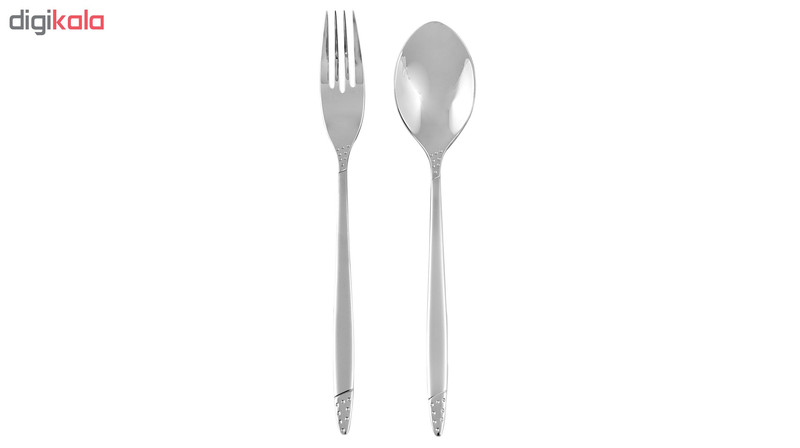 سرویس قاشق و چنگال 125 پارچه سولایتر مدل GO-237