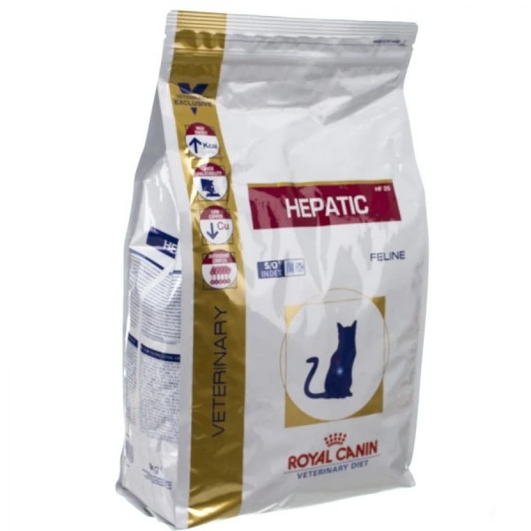 غذای خشک گربه رویال کنین مدل HEPATIC وزن 2 کیلوگرم