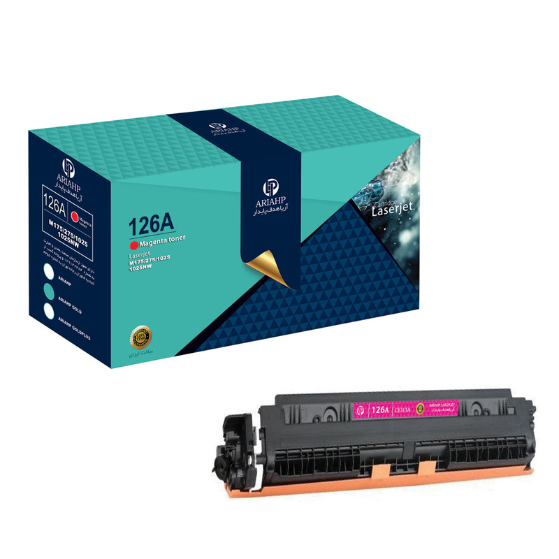 تونر قرمز آریا اچ پی مدل Gold-126A