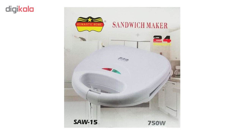 ساندویچ ساز رومانتیک هوم مدل SAW-15 ساندویچ ساز رومانتیک هوم مدل SAW-15