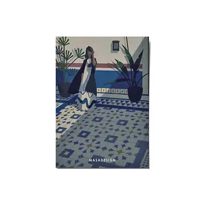 کارت پستال ماسا دیزاین طرح دختر کد POST69