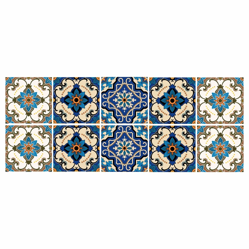 استیکر کاشی طرح AB-T04 بسته 10 عددی