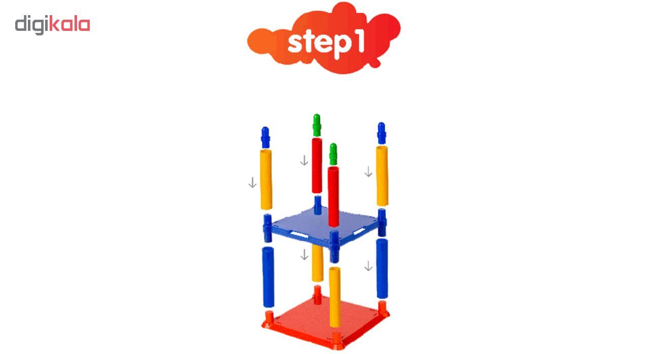 ساختنیtak toy مدل Happy Park Blocks کد 1077