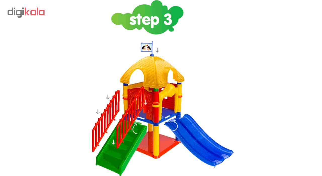 ساختنیtak toy مدل Happy Park Blocks کد 1077