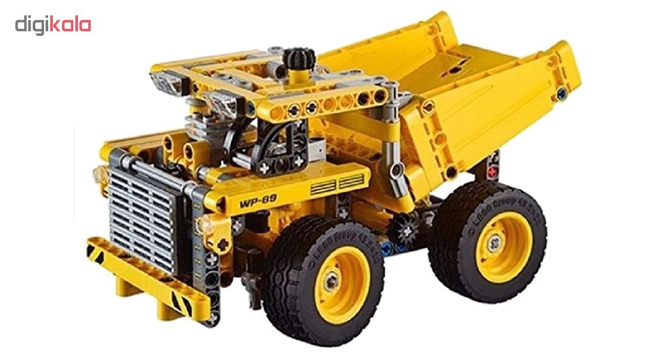 ساختنی دکول طرح ماشین راه سازی مدل mining truck کد 3363