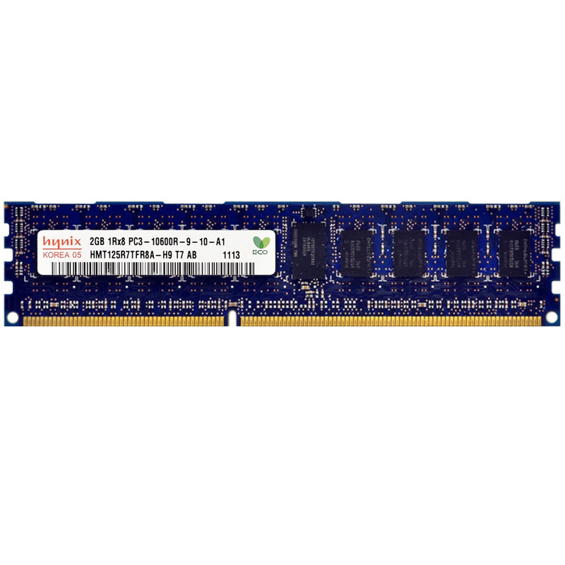 تصویر رم سرور DDR3 تک کاناله 1333 مگاهرتز CL9 هاینیکس مدل HMT125R7TFR8A-H9 T7 AB-C ظرفیت 2 گیگابایت