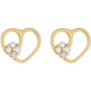 گوشواره طلا 18 عیار زنانه میو گلد مدل EG178