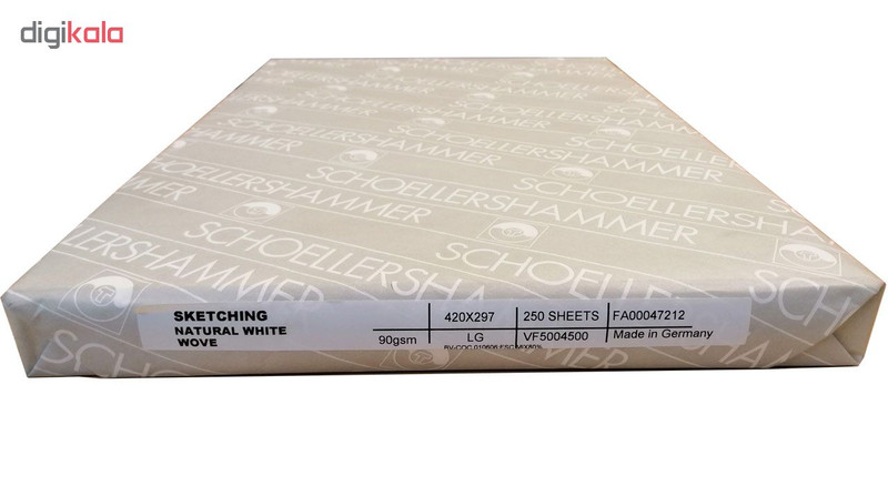 کاغذ A3 طراحی شولرزهامر کد SHLR90 بسته 250 عددی