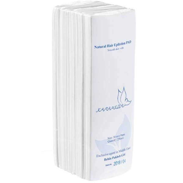 پد اپیلاسیون کاراملا کد 02 بسته 250 عددی