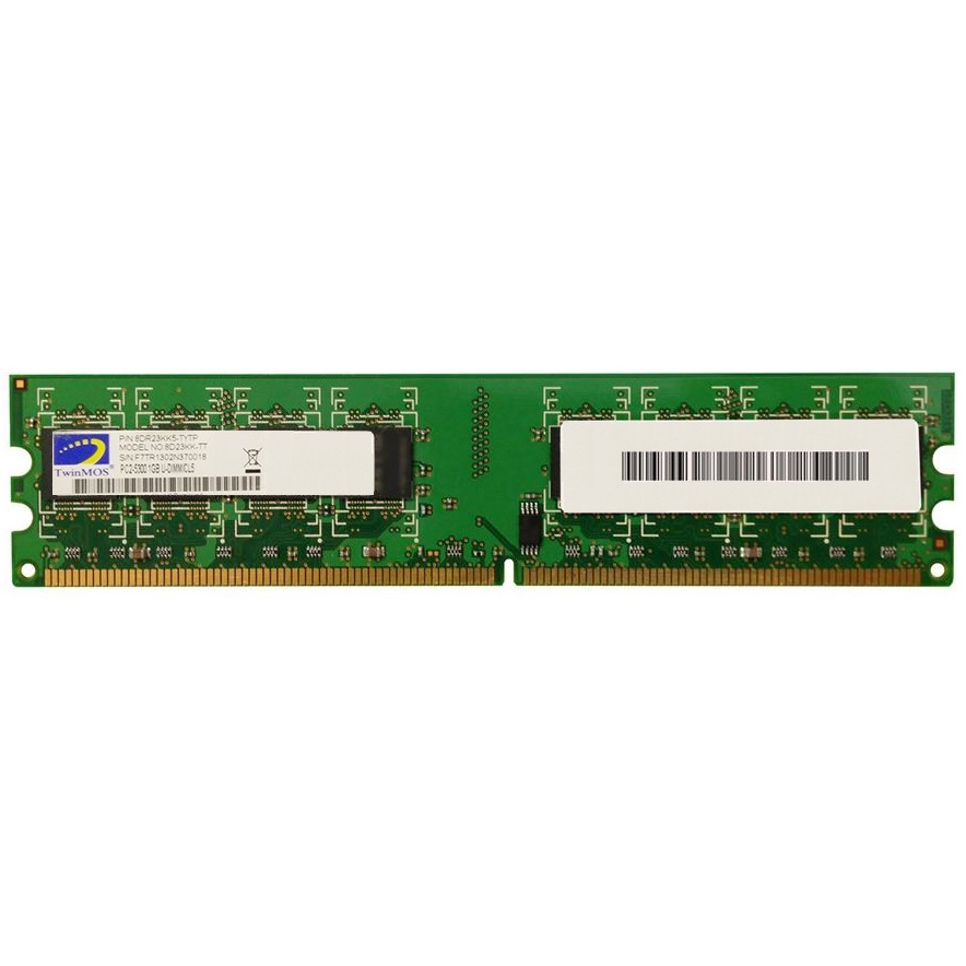 رم دسکتاپ DDR2 تک کاناله 667 مگاهرتز CL5 تواینموس مدل 8D23KK-TT ظرفیت 1 گیگابایت