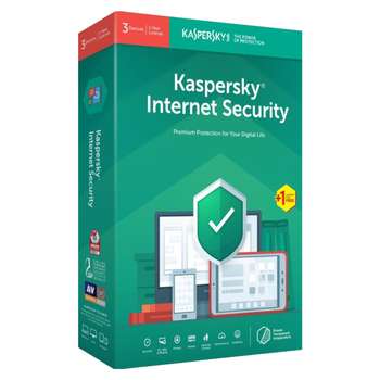 نرم‌افزار امنیتی Internet Security کسپرسکی لب نسخه آی اس پی 2019  1+3 کاربره 1 ساله