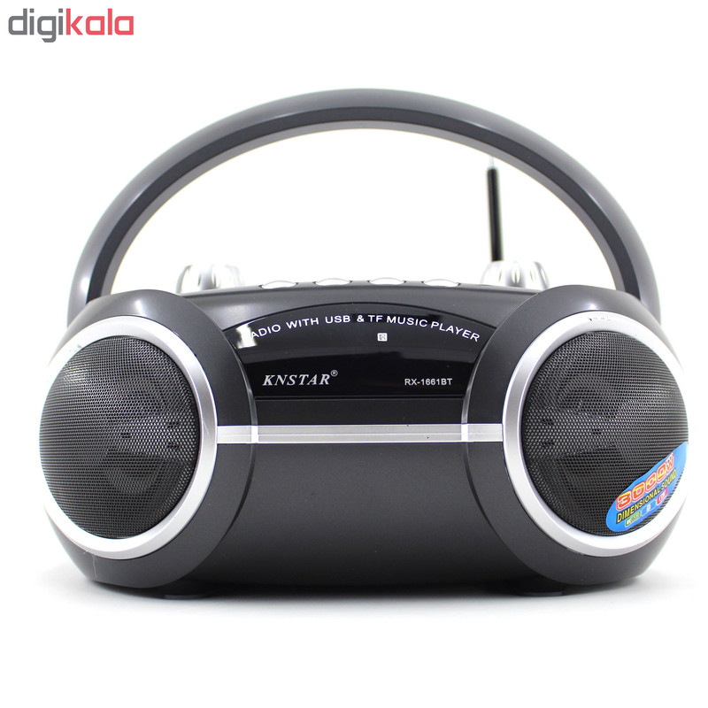 پخش کننده موسیقی کی ان استار مدل RX-1661BT