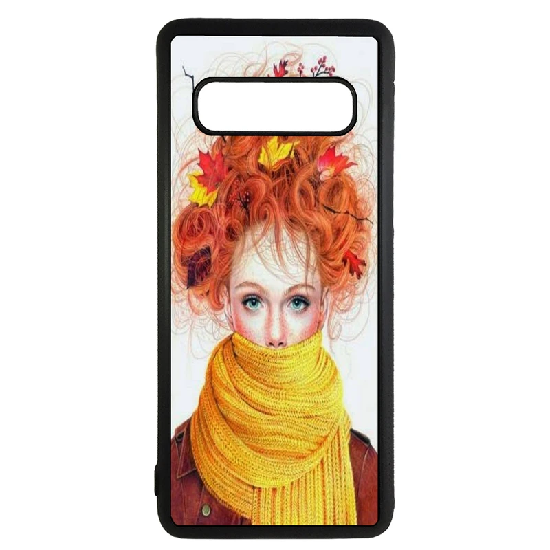 کاور طرح دختر کد 110541094290 مناسب برای گوشی موبایل سامسونگ galaxy s10