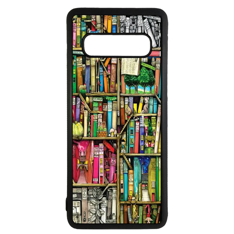 کاور طرح کتابخانه کد 110541094290 مناسب برای گوشی موبایل سامسونگ galaxy s10