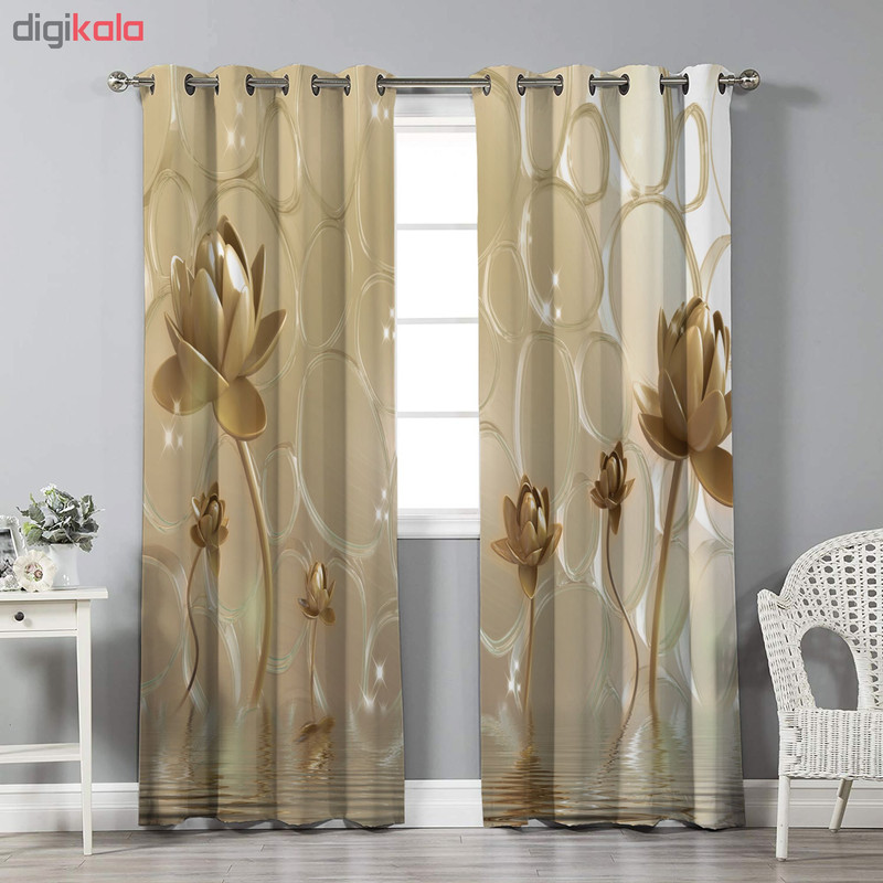 پرده نیروانا مدل pl940 سایز 280 × 140 سانتی متر