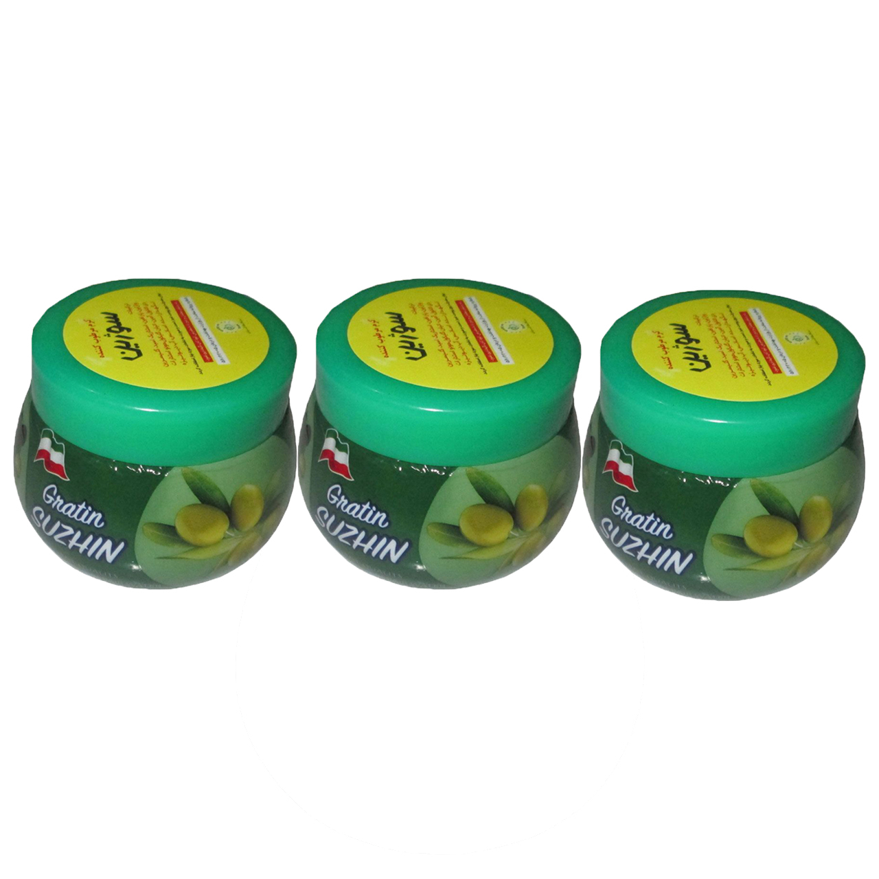 کرم مرطوب کننده سوژین مدل Olive حجم 180 میلی لیتر مجموعه 3 عددی