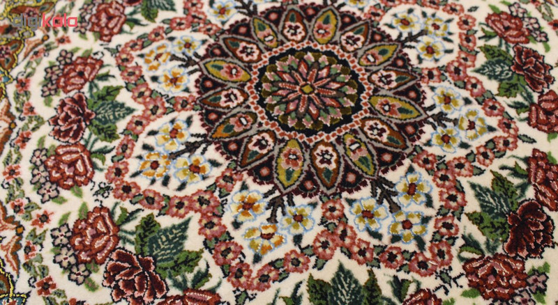 فرش دستبافت نیم متری طرح بیجار کد 1105737