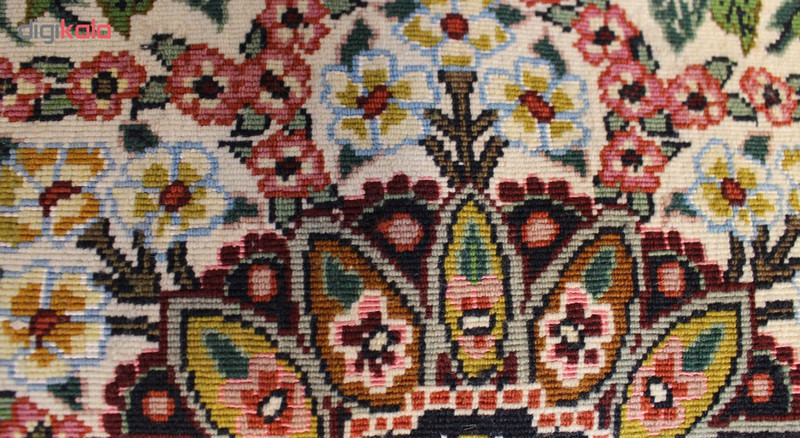 فرش دستبافت نیم متری طرح بیجار کد 1105737