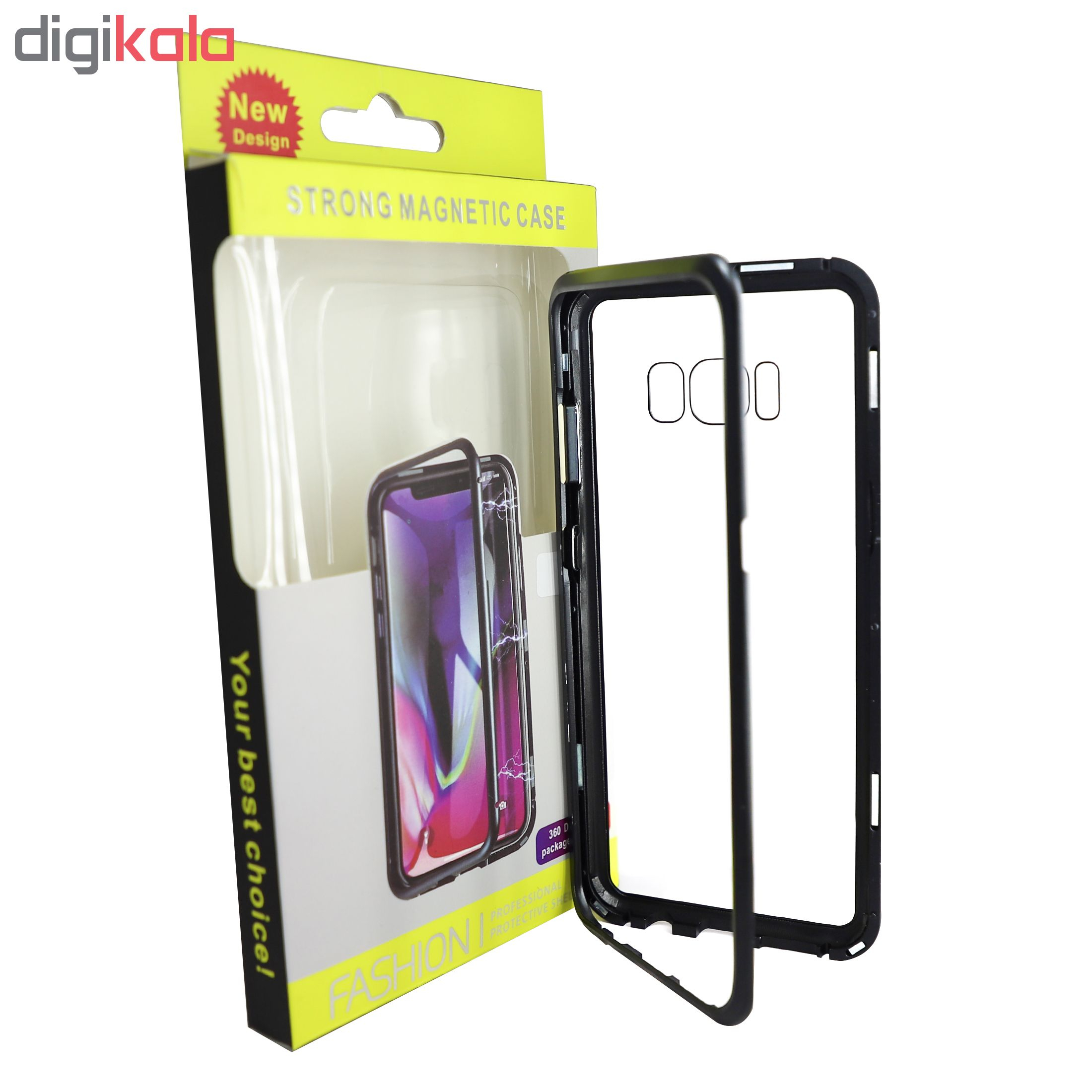 کاور 360 درجه فشن مدل MGT-24 مناسب برای گوشی موبایل سامسونگ Galaxy S8