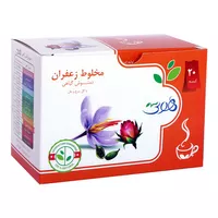 دمنوش گیاهی مخلوط زعفران هوتی بسته 20 عددی