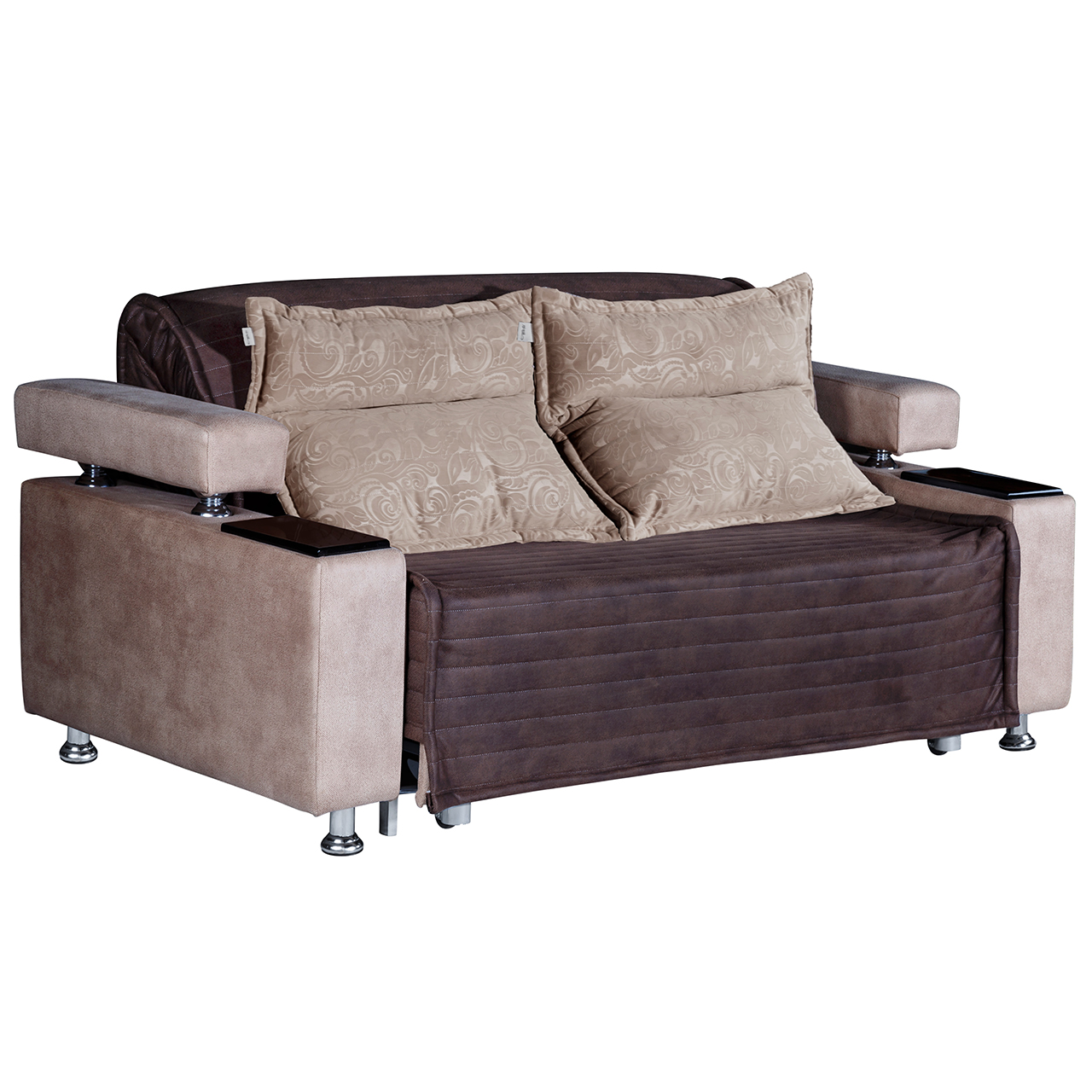 مبل تخت شو دو نفره چشمه نور مدل MA-503-140-BR-CR