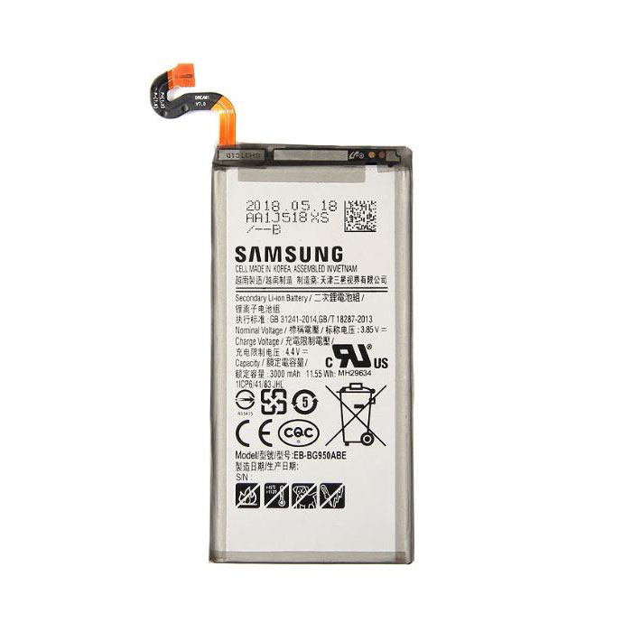 باتری موبایل مدل EB-BG950ABE ظرفیت 3000 میلی آمپر ساعت مناسب برای گوشی موبایل سامسونگ Galaxy S8