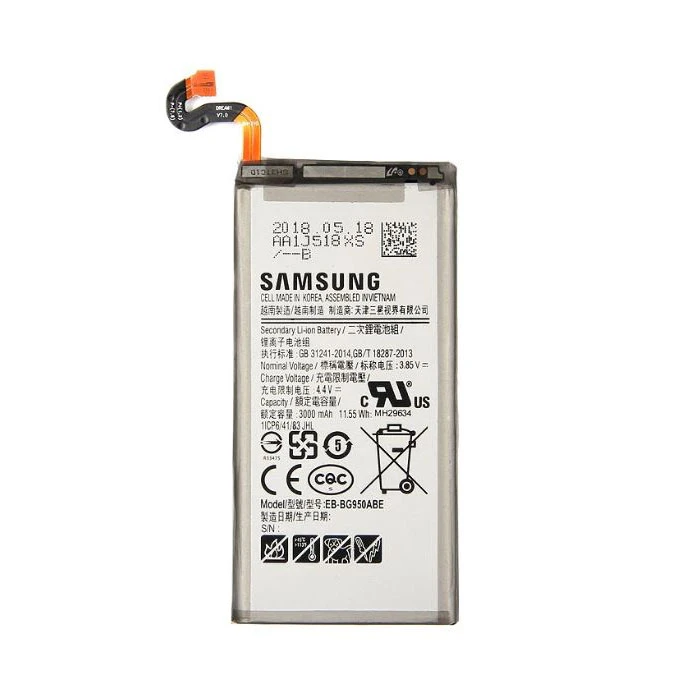 باتری موبایل مدل EB-BG950ABE ظرفیت 3000 میلی آمپر ساعت مناسب برای گوشی موبایل سامسونگ Galaxy S8