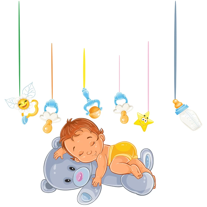 استیکر کودک طرح خواب رویایی