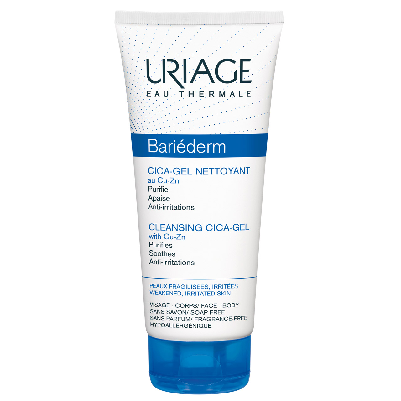 ژل شوینده صورت و بدن اوریاژ سری Bariederm مدل Cica حجم 200 میلی لیتر -  - 1