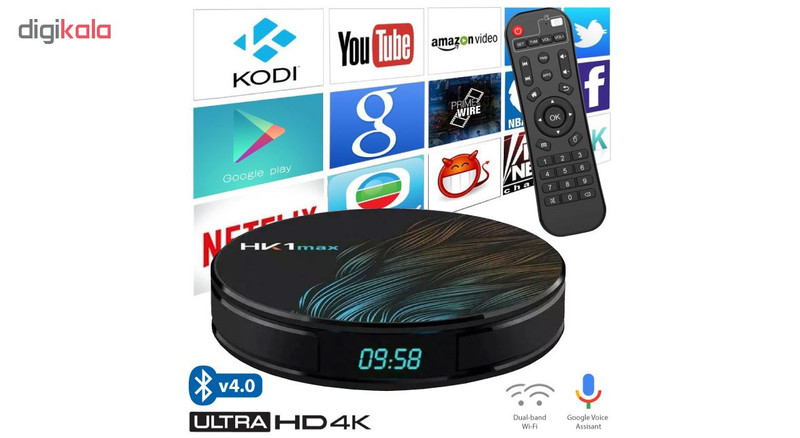 اندروید باکس تی تی تی وی باکس مدل HK1 MAX -64G
