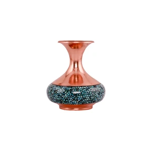 گلدان فیروزه کوبی کد 725