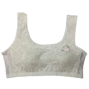 سوتین دخترانه گوانجو کد 113 رنگ طوسی
