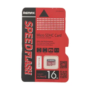 کارت حافظه micro SDHC ریمکس مدل Speed Flash کلاس 10  ظرفیت 16 گیگابایت